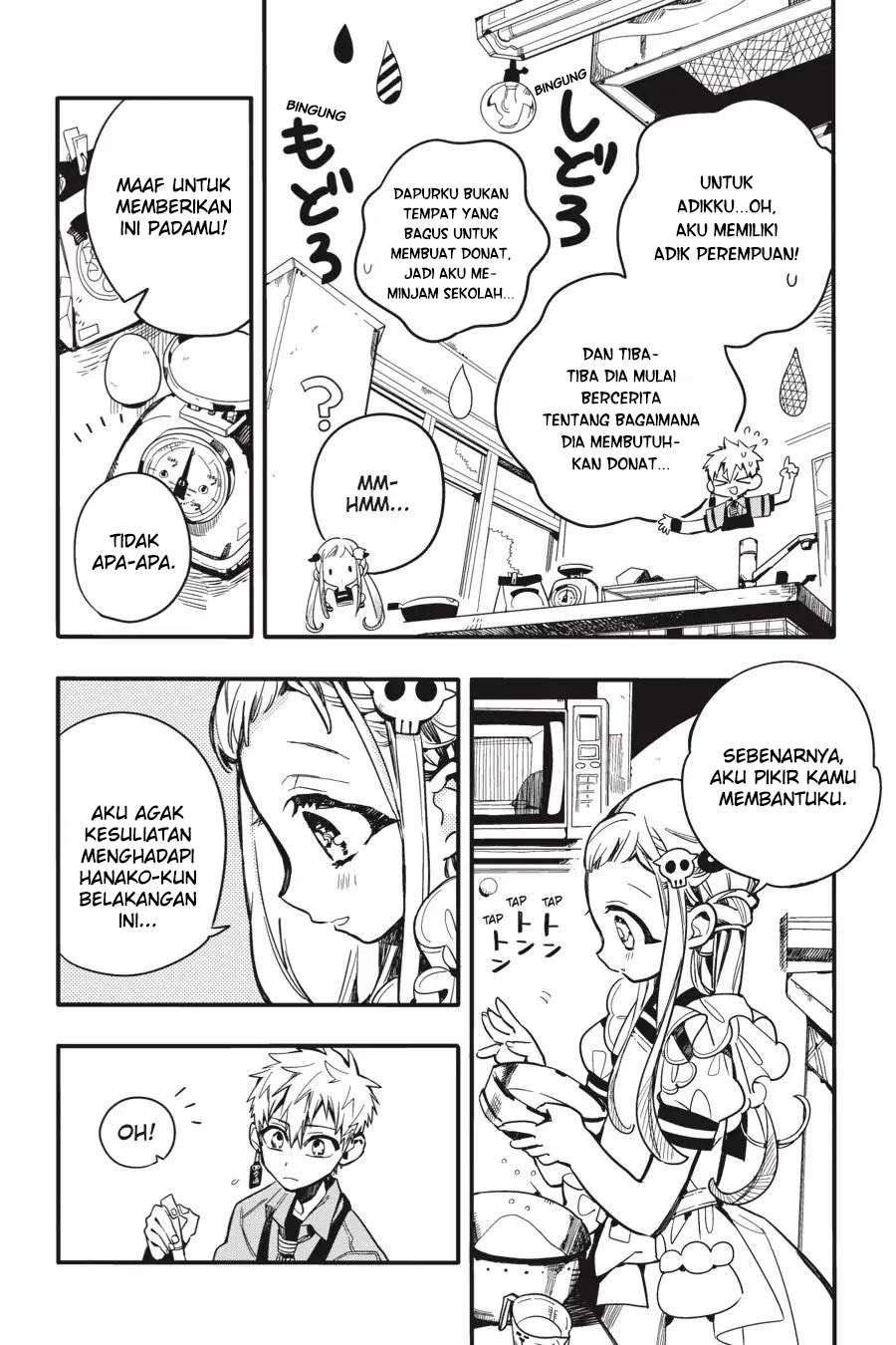 Jibaku Shounen Hanako-kun Chapter 15 Bahasa Indonesia